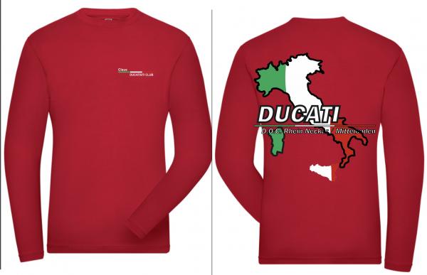 Longsleeve T Ducati Rhein Neckar